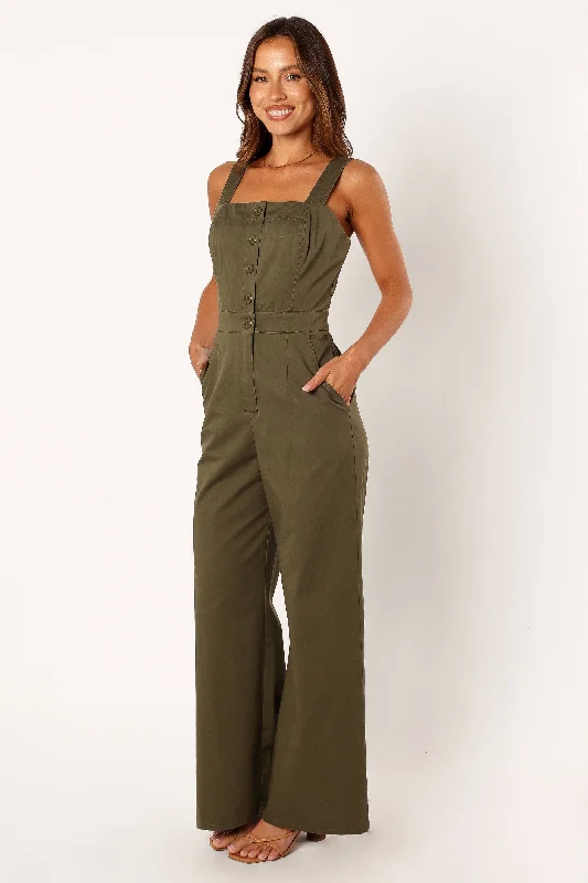 Gwen Jumpsuit - Olive