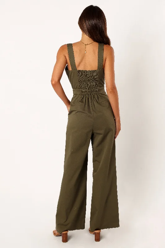 Gwen Jumpsuit - Olive