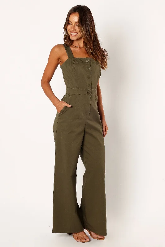 Gwen Jumpsuit - Olive