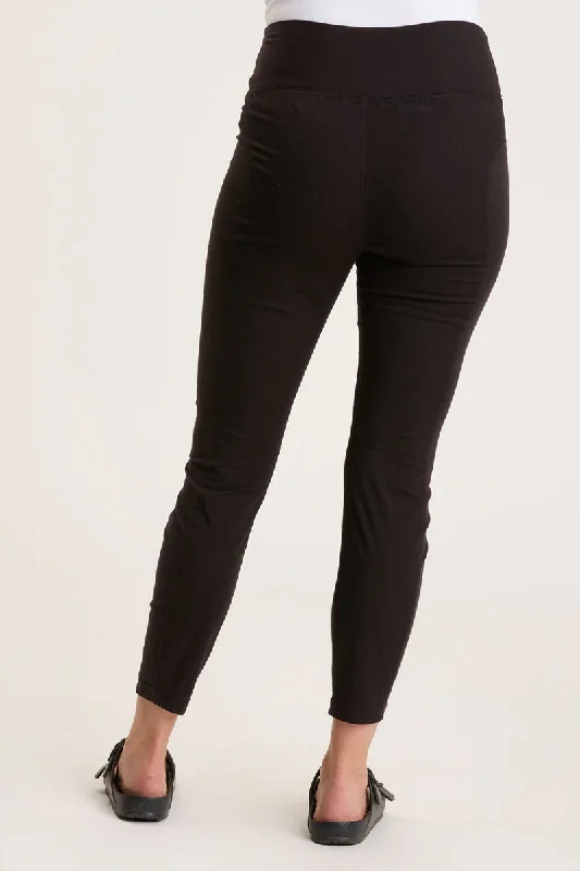 High Waist Penny Legging - Black