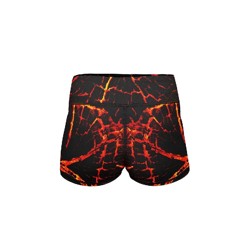 Hot Lava Yoga Shorts