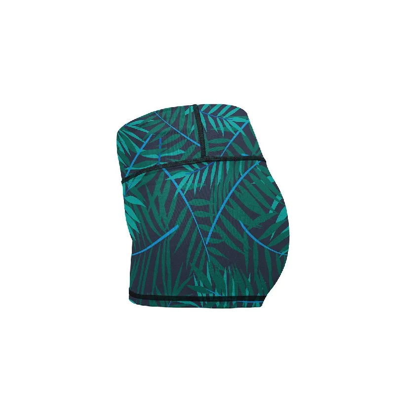 Jungle Palms Yoga Shorts