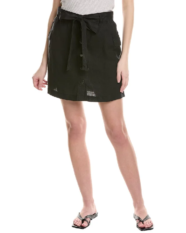 Michael Stars Martina Linen Mini Skirt