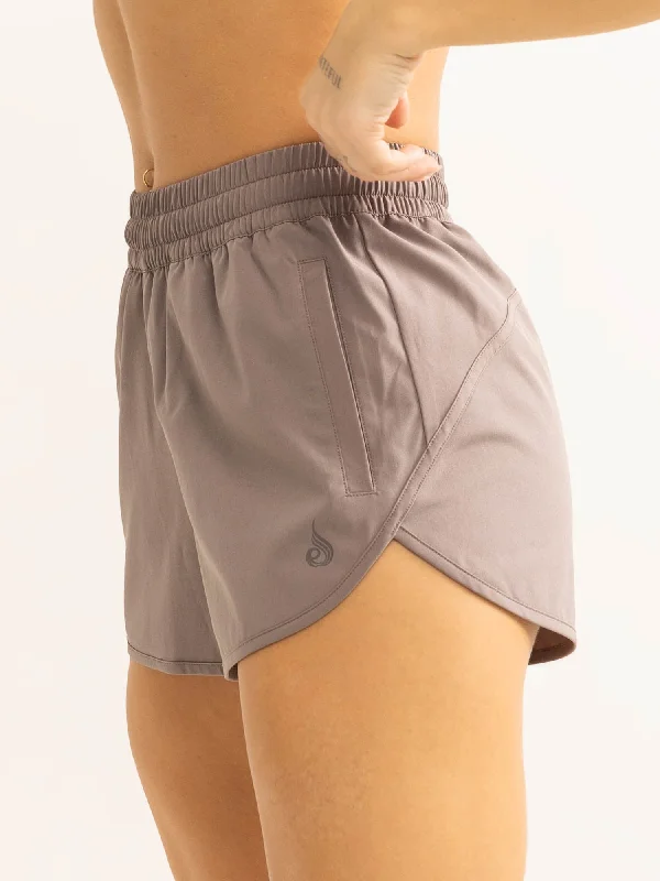 Persist Training Shorts - Taupe