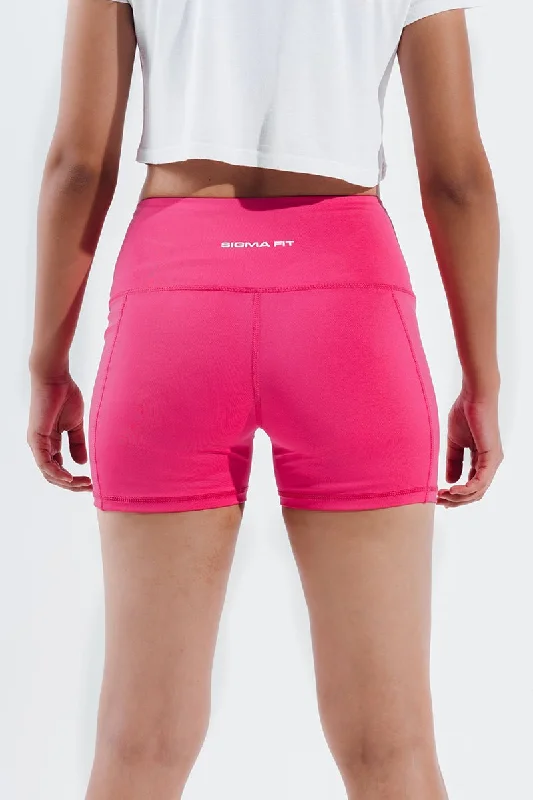 Pink Glo Basic Hot Shorts