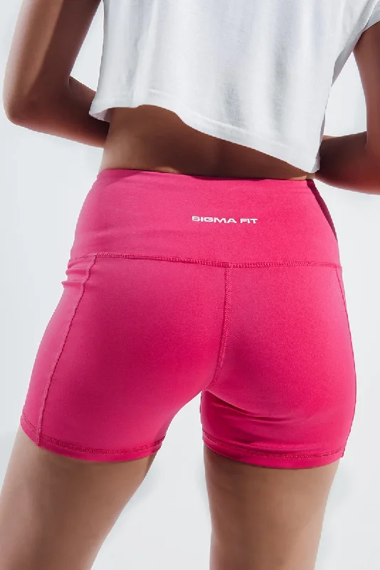 Pink Glo Basic Hot Shorts