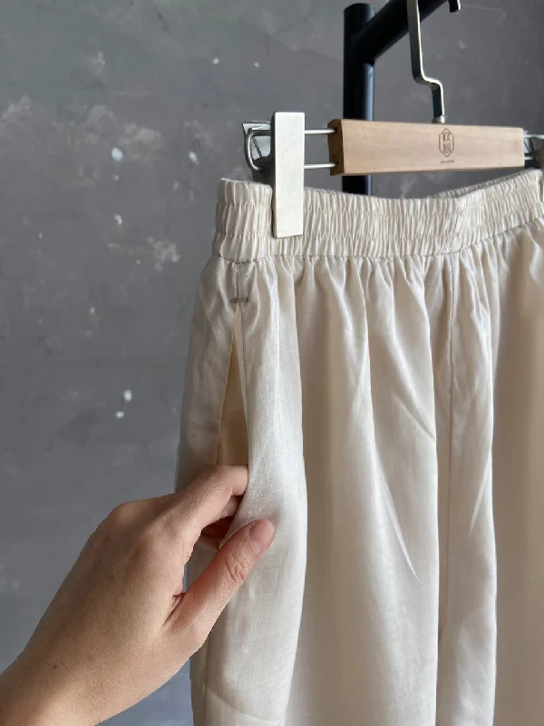 Ramie Ankle Pant (Natural)