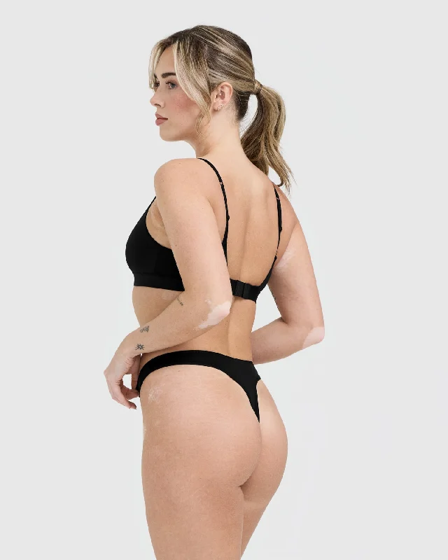 Silhouette Thong | Black