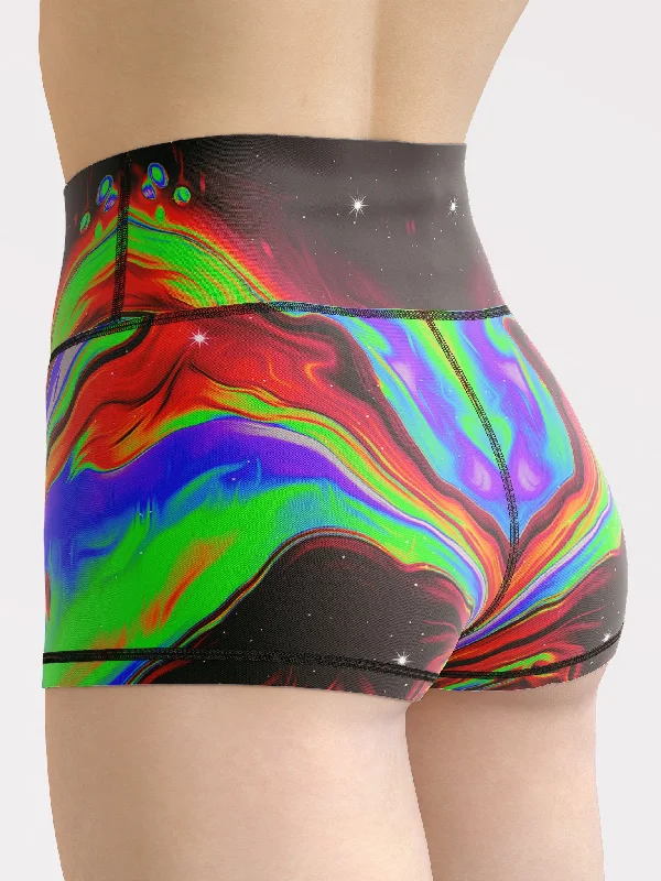 Venus Fly Trap Yoga Shorts