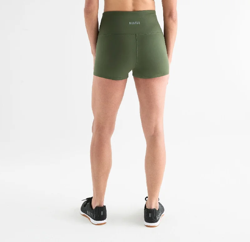 Women's High-Rise Matte Short 2""