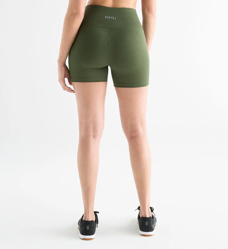 Women's High-Rise Matte Short 4""