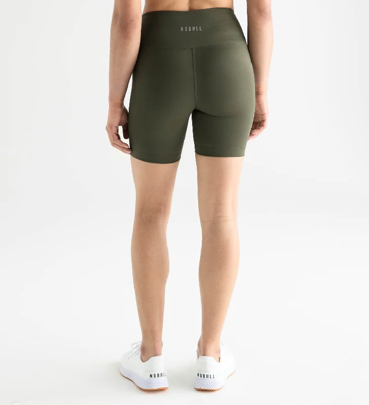 Women's High-Rise Matte Short 6""