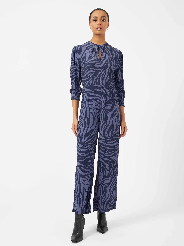 Zebra Eco Keyhole Jumpsuit