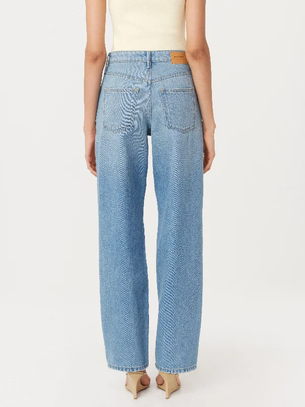 The Ellie Ultra Wide Leg Jean in Light Wash