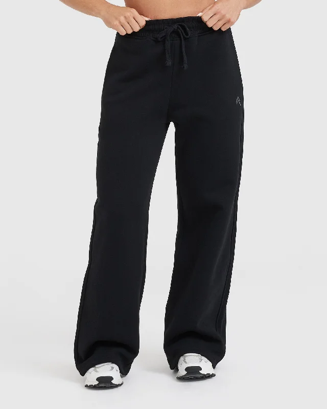 All Day Straight Leg Jogger | Black