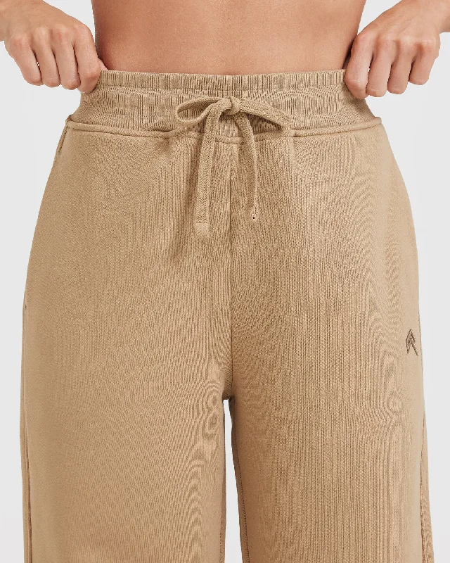 All Day Straight Leg Jogger | Dune Brown