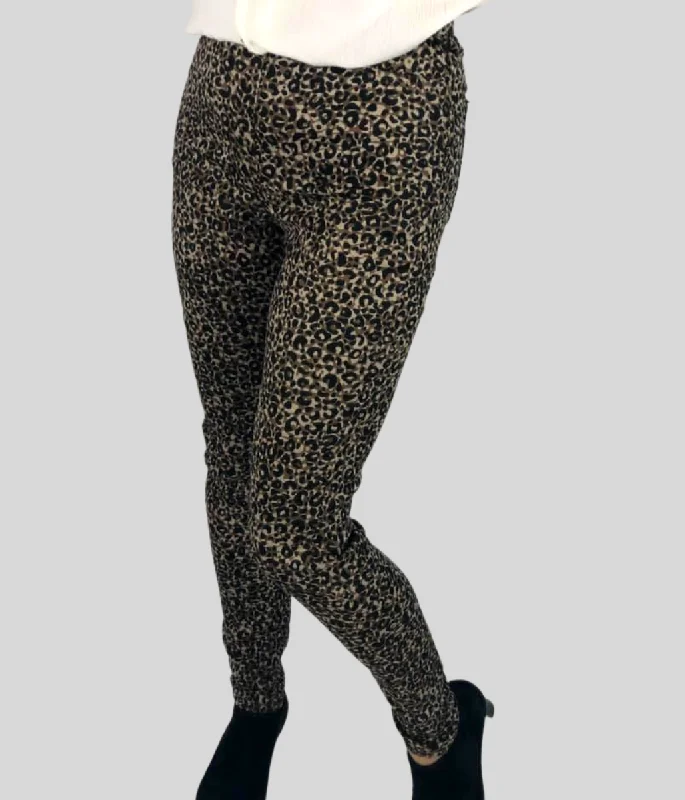 Animal Print High Waisted Jeggings