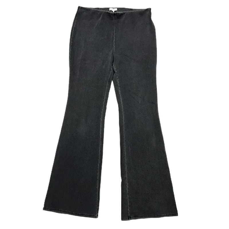 Black Denim Jeans Flared By Good American, Size: 4