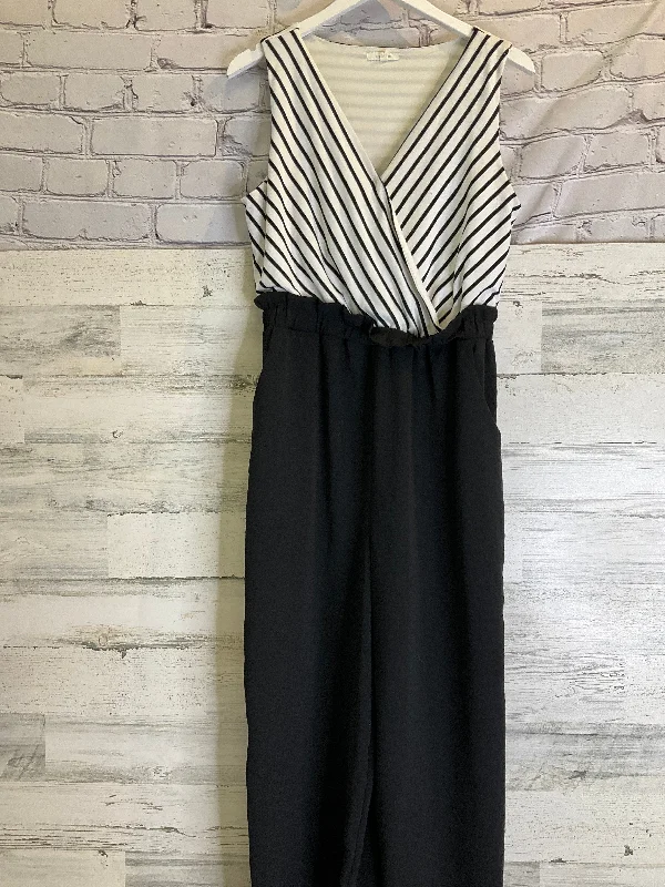 Black & White Jumpsuit Maurices, Size M