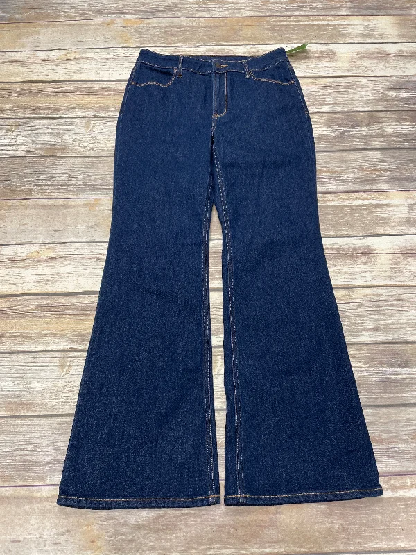 Blue Denim Jeans Flared Old Navy, Size 6