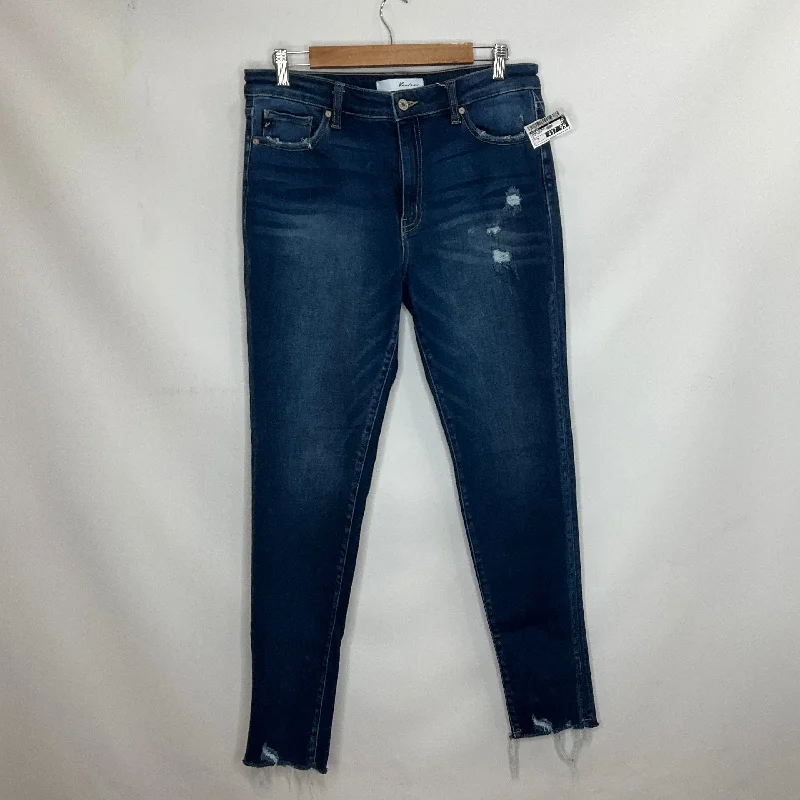 Blue Denim Jeans Skinny Kancan, Size 8