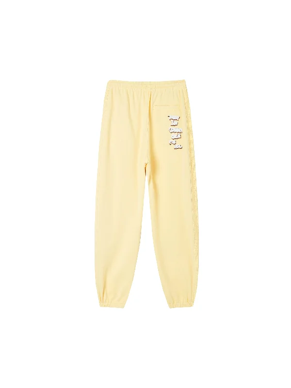 Cheese Yellow Skateboard Sweatpants