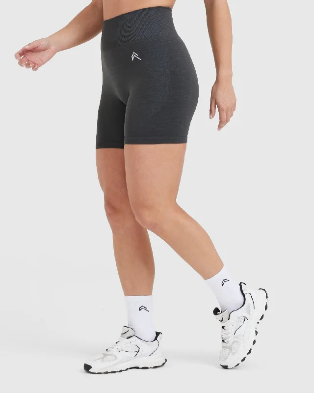 Classic Seamless 2.0 Mid Shorts | Coal Marl