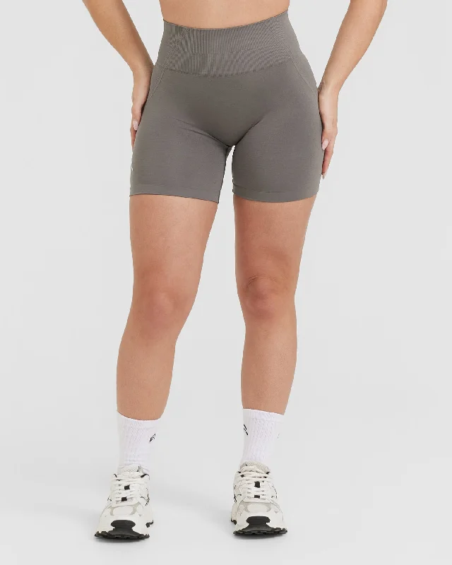 Effortless Seamless Shorts | Ash Grey