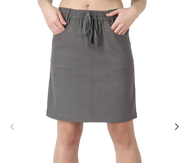 Estelle Skirt In Grey