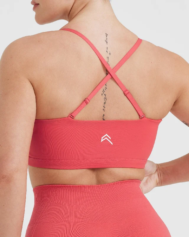 Everyday Bandeau Bralette | Sweet Red