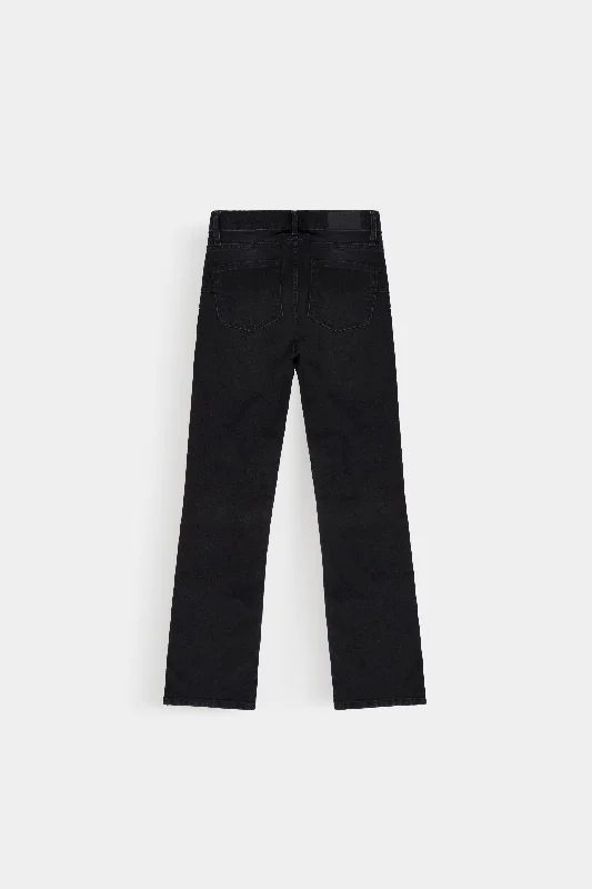 Low-Rise Bootcut Jeans