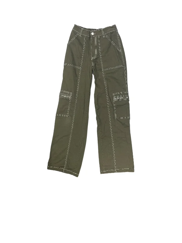 Green Pants Cargo & Utility Rachel Paige, Size Xs