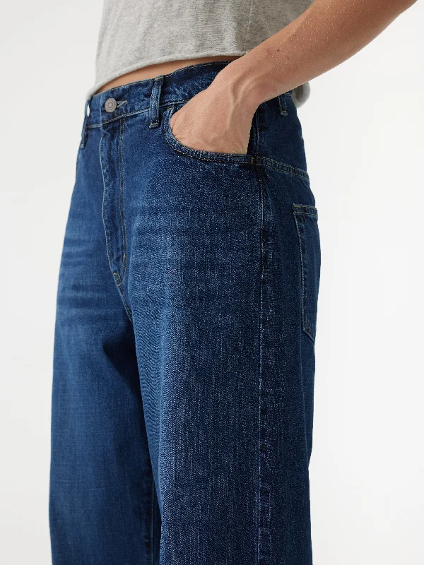 slouch straight jean