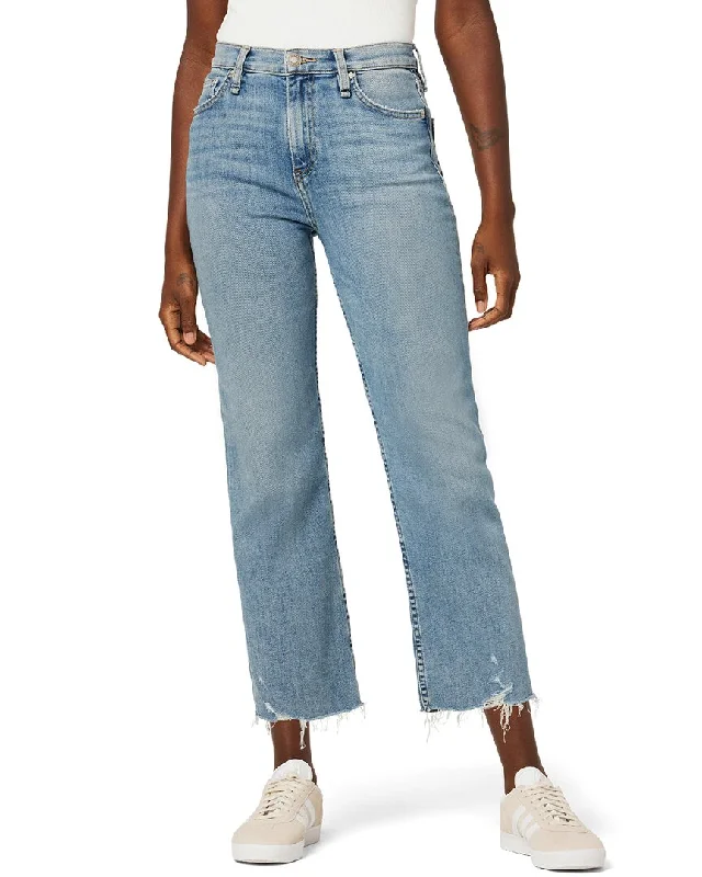 HUDSON Jeans Remi High-Rise Straight Crop Sunlight Jean