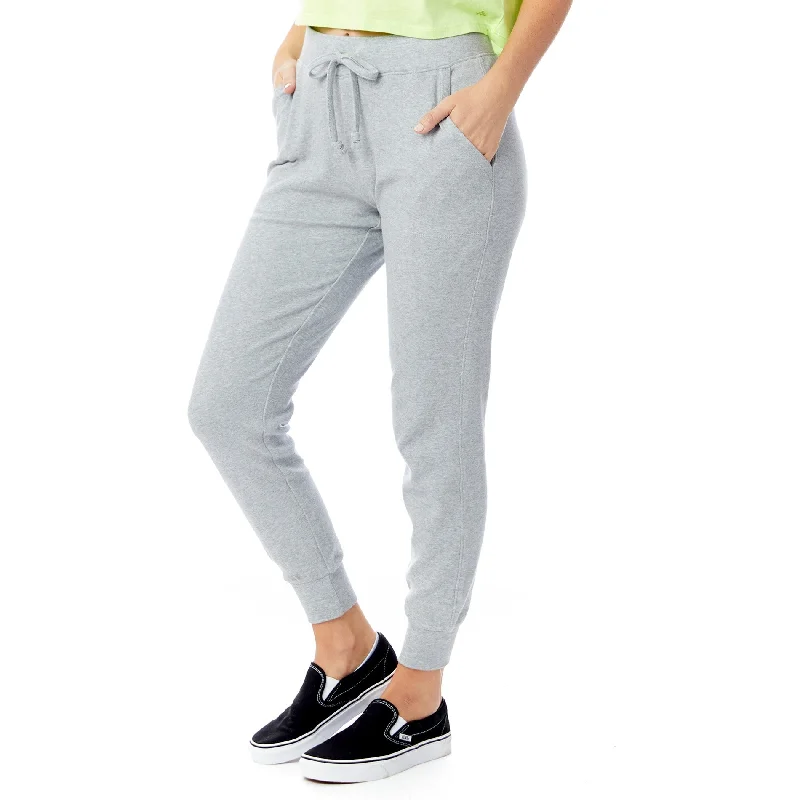 Interlock Jogger Pant (Heather Grey)