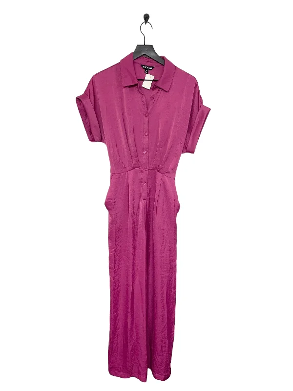 Jumpsuit By Steve Madden In Pink & Purple, Size: M