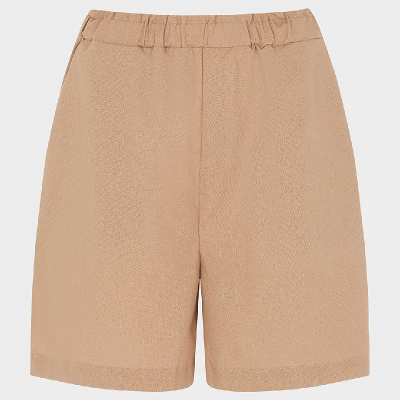 Ladies Linen Mix Short