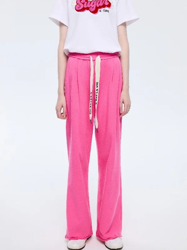 Lana Oversized Pleated Lounge Pants