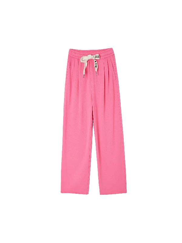 Lana Oversized Pleated Lounge Pants