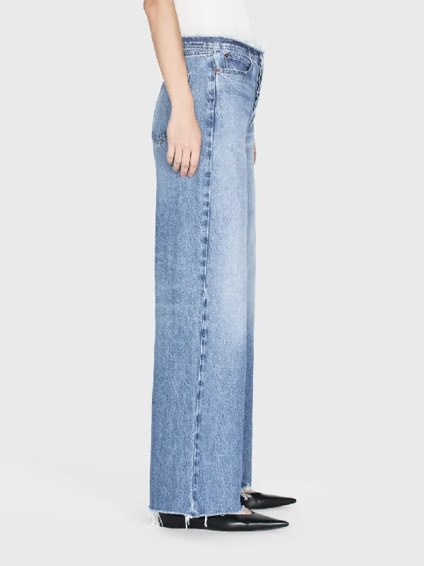 Le Low Baggy Wide Leg Cut Off -- Crosbie