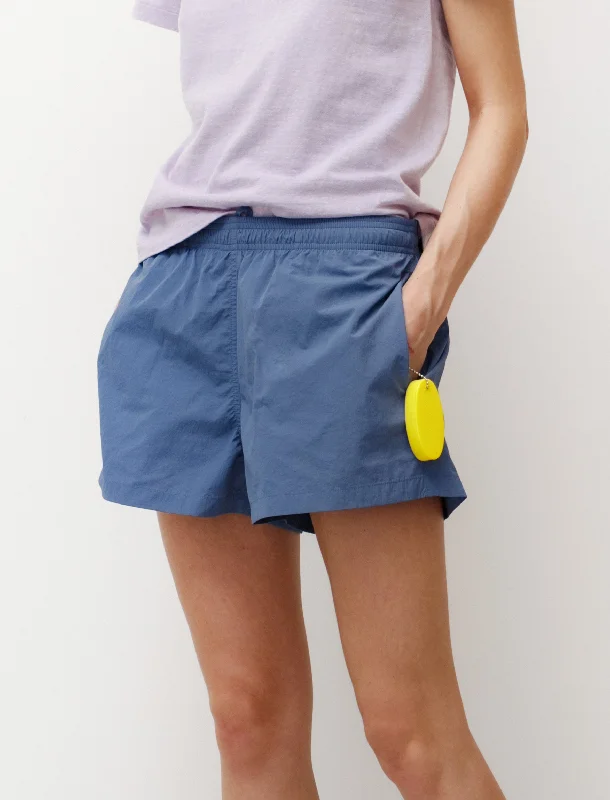 Short Length Swim Shorts Mid Blue