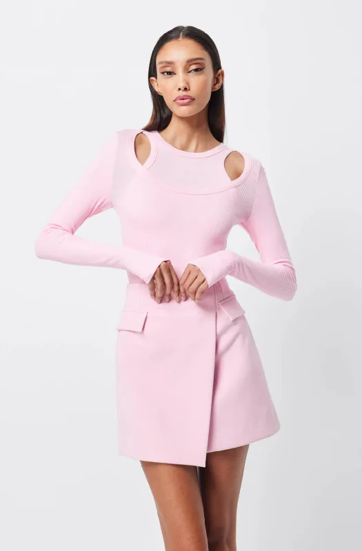 Mossman On My Way Mini Skirt - Pink