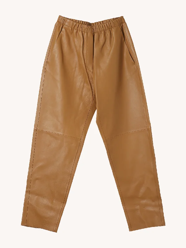 Nappa Leather Jogger