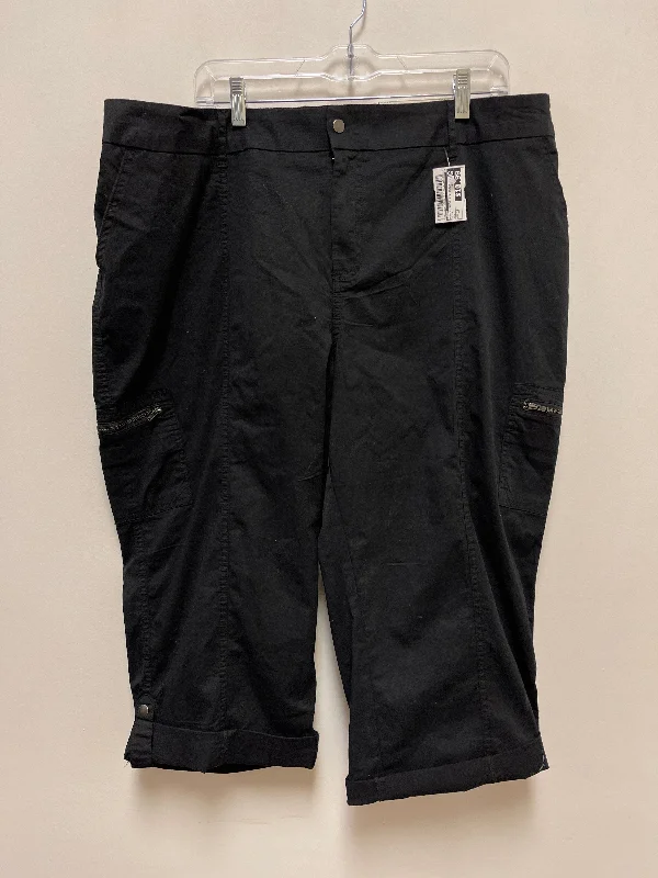 Pants Cargo & Utility By Cato In Black, Size: 20