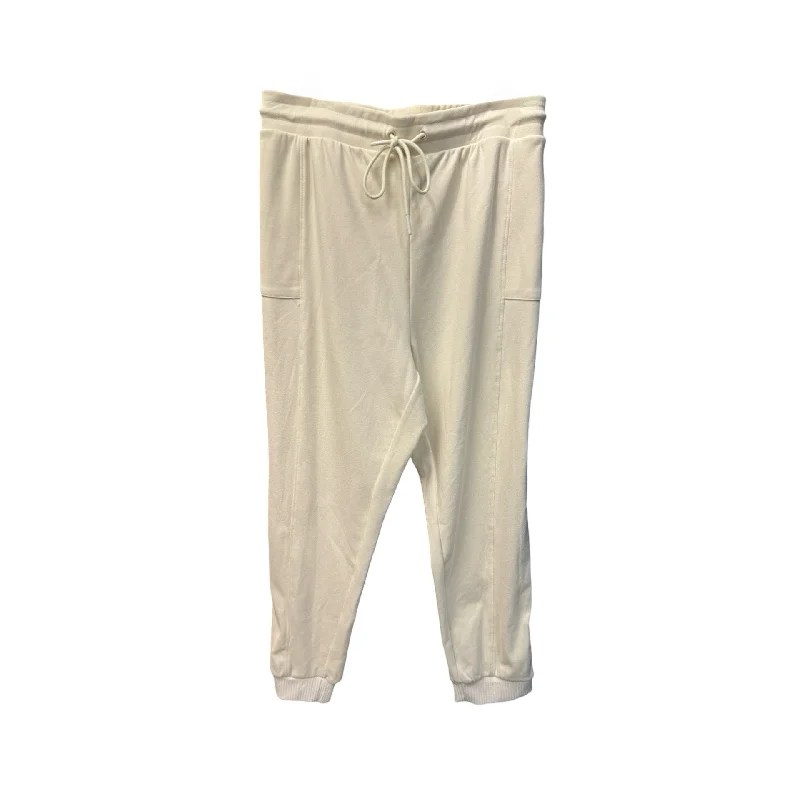 Pants Joggers By Mia In Tan, Size: 3x