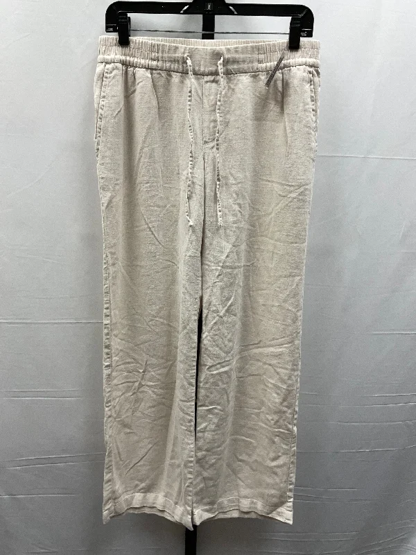 Pants Linen By Old Navy In Beige, Size: S