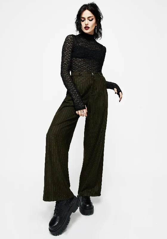 Payoff Wide Leg Tailored Trousers