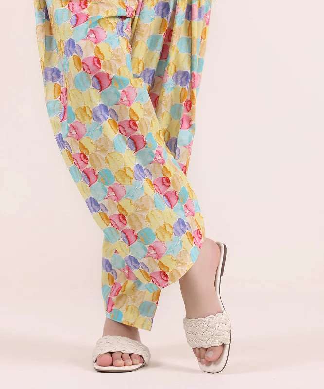 Printed Cambric Shalwar