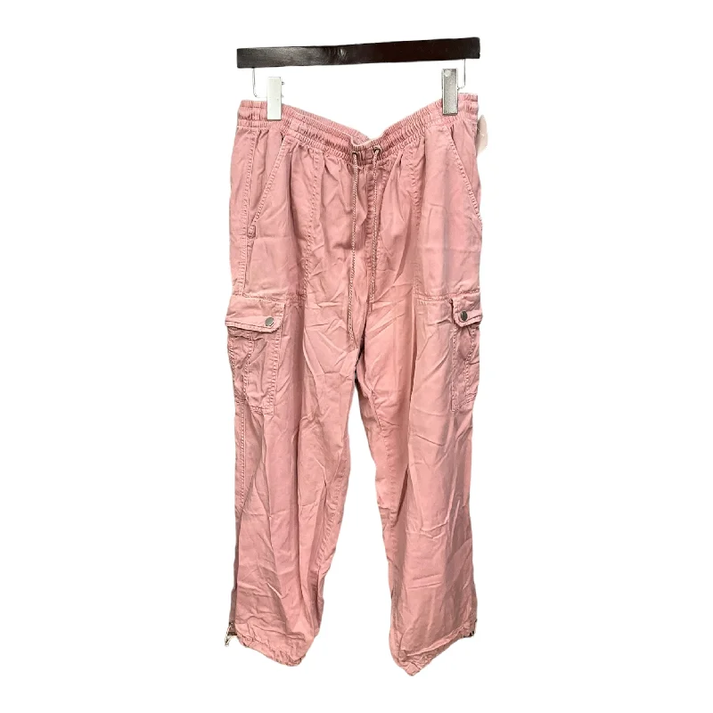 Pink Pants Cargo & Utility Time And Tru, Size L