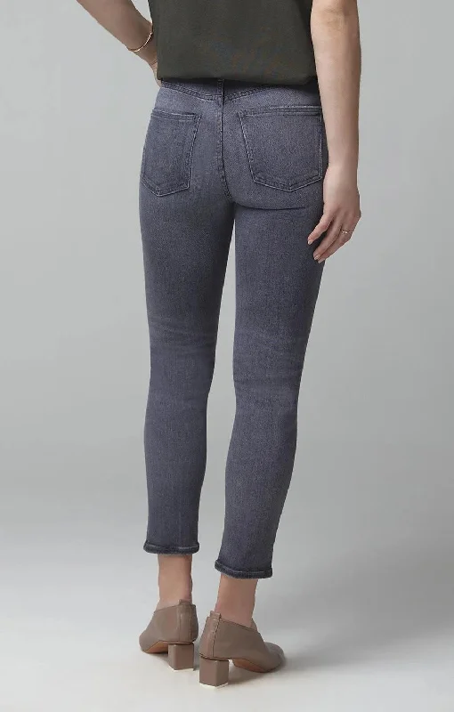 Rocket Crop Mid Rise Skinny Fit (Trance)